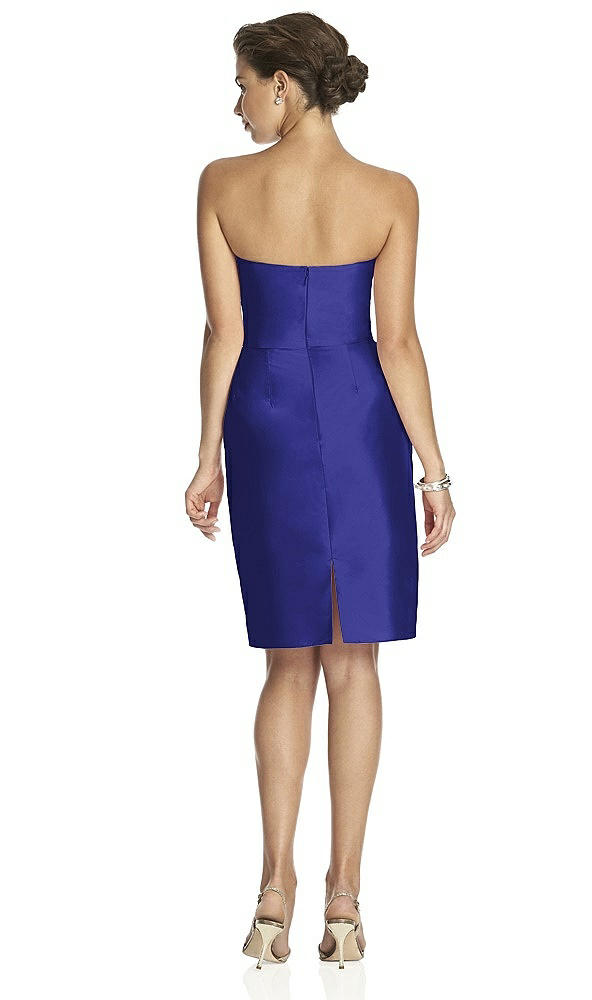 Back View - Electric Blue Alfred Sung Style D602