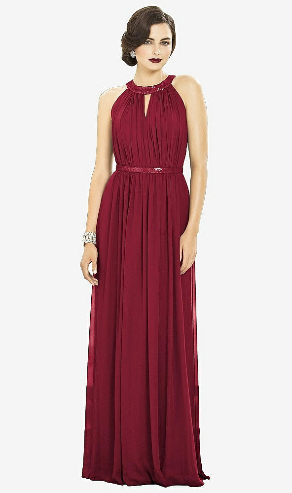 Front View - Burgundy Dessy Collection Style 2887