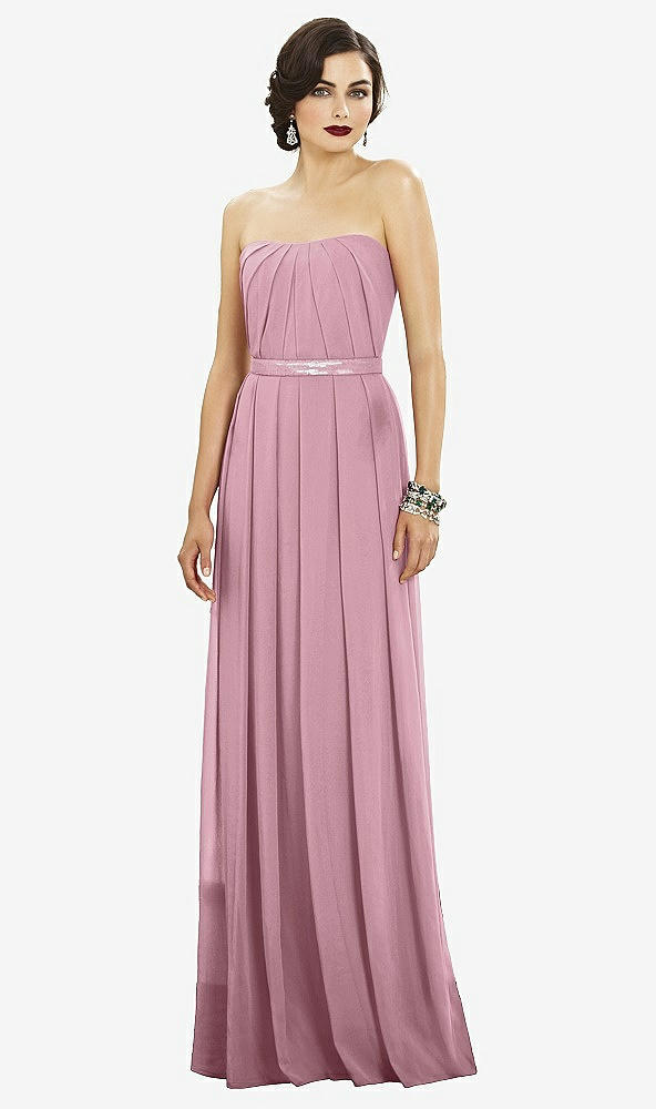 Front View - Dusty Pink Dessy Collection Style 2886