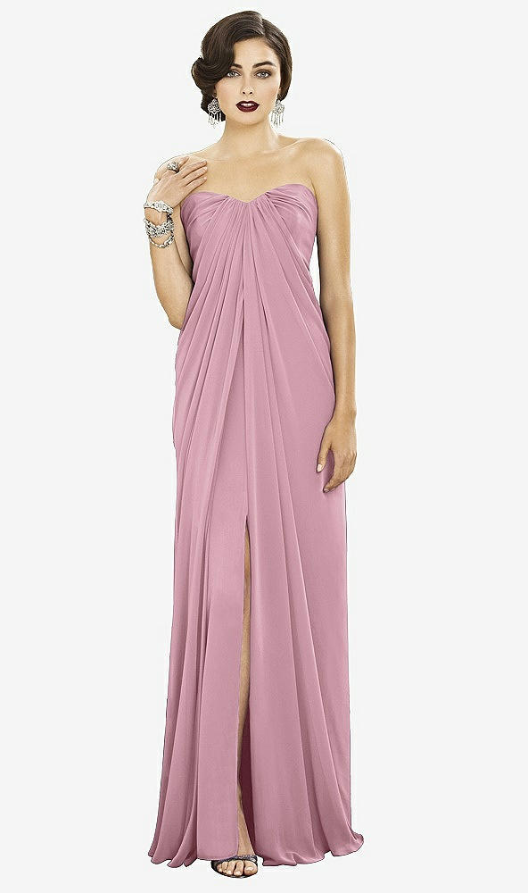 Front View - Dusty Pink Dessy Collection Style 2879