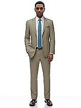 Front View Thumbnail - Khaki Classic Summer Suit Jacket by After Six