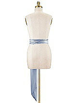 Alt View 3 Thumbnail - Larkspur Blue Matte Satin Sash