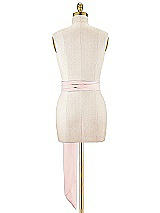Alt View 3 Thumbnail - Rose Matte Satin Sash