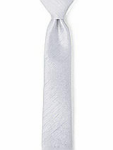 Front View Thumbnail - Dove Dupioni Narrow Ties by After Six