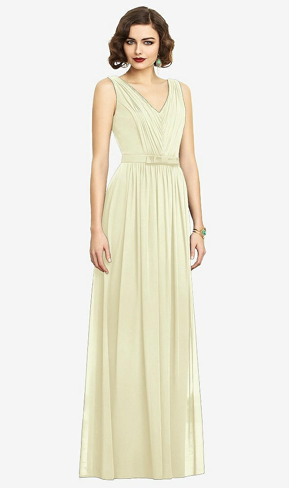 Front View - Butter Yellow Dessy Collection Style 2897