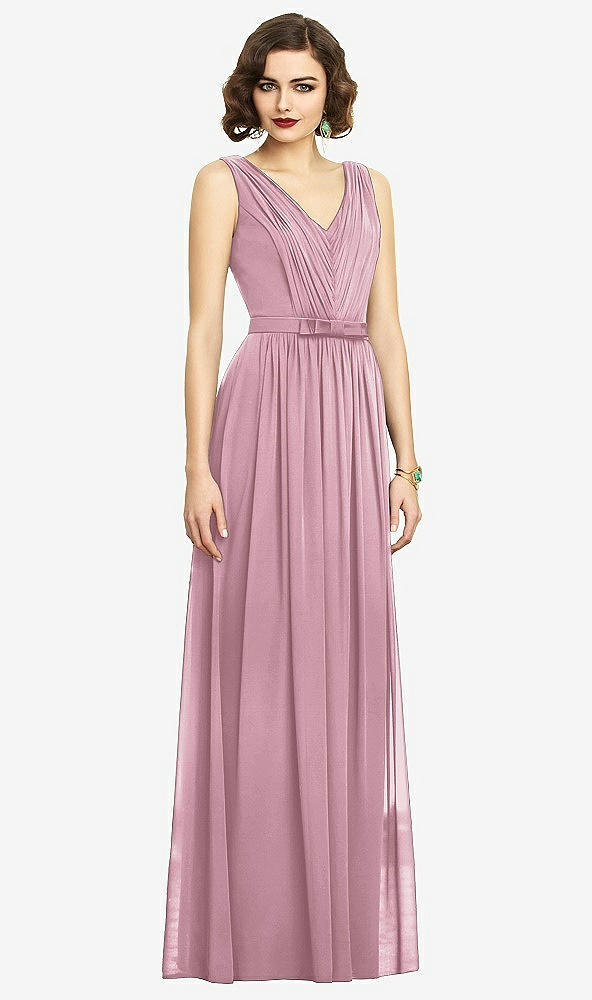 Front View - Dusty Pink Dessy Collection Style 2897