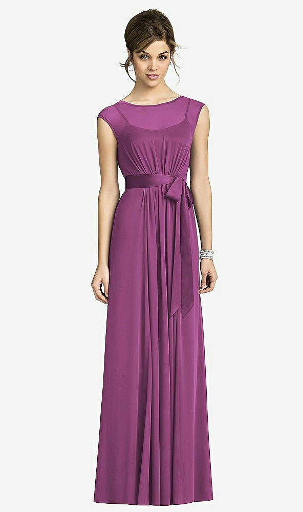 Front View - Radiant Orchid After Six Style 6676