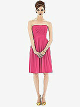 Front View Thumbnail - Forever Pink Alfred Sung Style D650