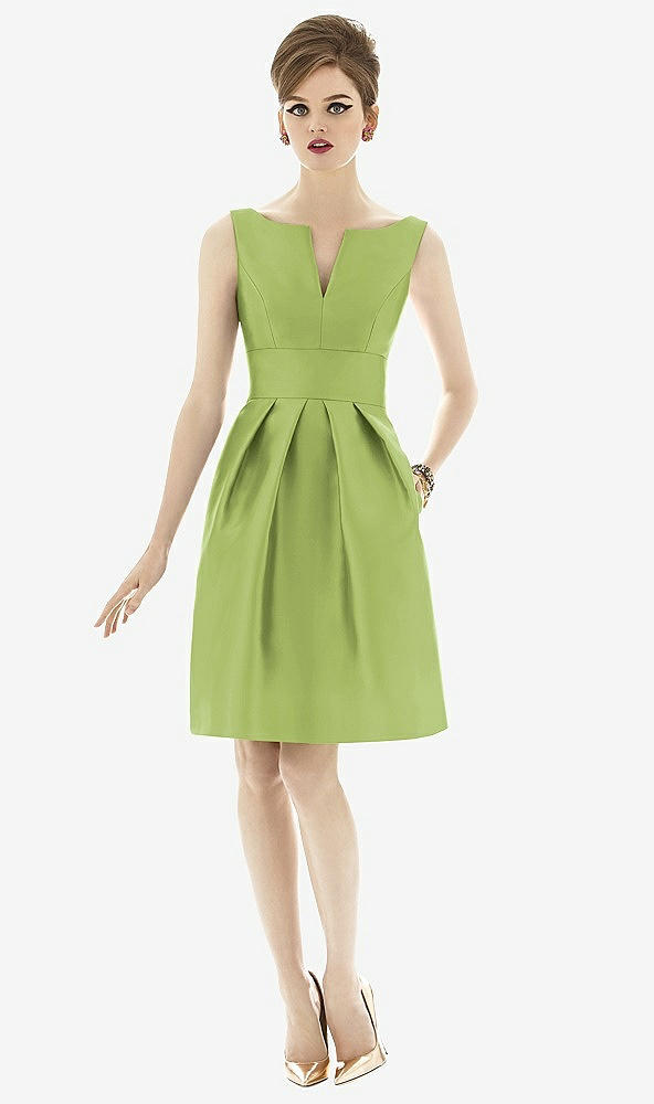 Front View - Mojito Alfred Sung Bridesmaid Dress D654