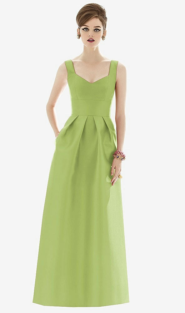 Front View - Mojito Alfred Sung Bridesmaid Dress D659