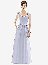 Front View Thumbnail - Silver Dove Alfred Sung Bridesmaid Dress D659