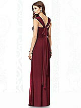 Rear View Thumbnail - Cabernet After Six Bridesmaid Dress 6693