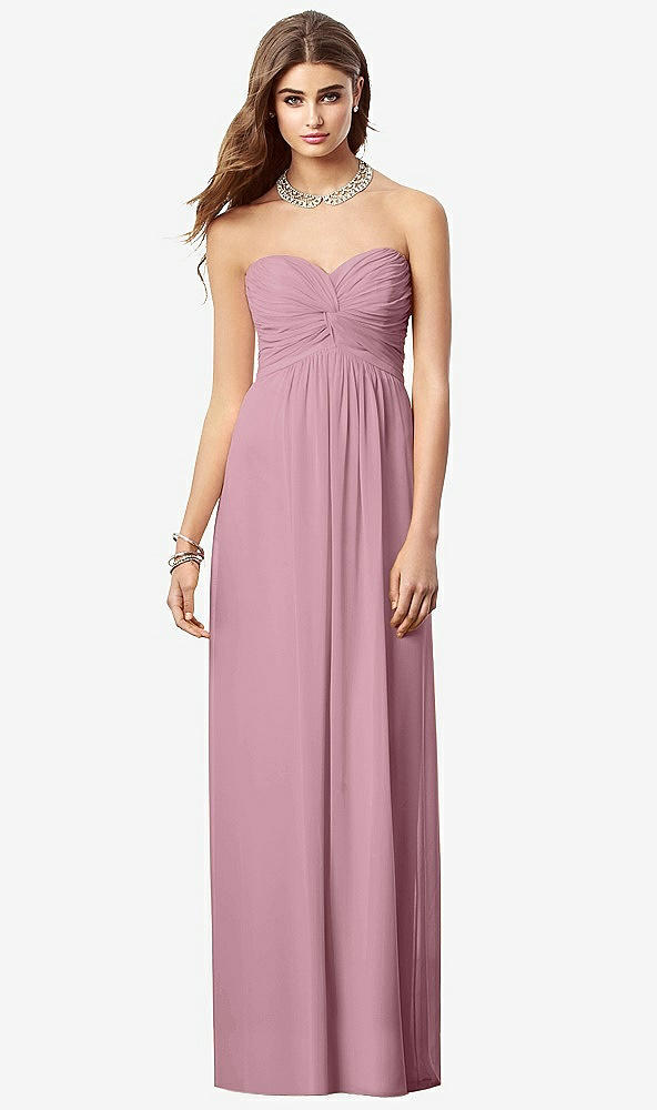 Front View - Dusty Pink After Six Style 6694