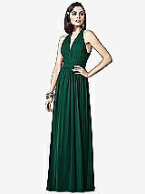 Front View Thumbnail - Hunter Green Dessy Collection Style 2908