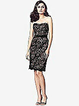 Front View Thumbnail - Apricot & Black Dessy Collection Style 2911