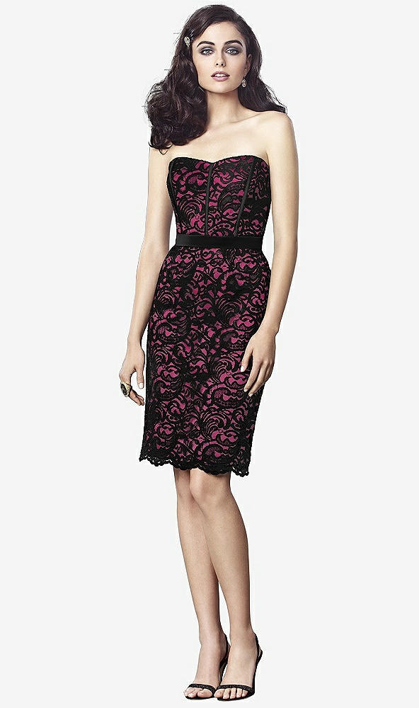 Front View - Tutti Frutti & Black Dessy Collection Style 2911