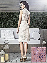 Alt View 2 Thumbnail - Regalia - PANTONE Ultra Violet & Rose Dessy Collection Style 2912