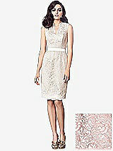 Front View Thumbnail - White & Rose Dessy Collection Style 2912