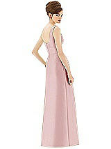 Rear View Thumbnail - Ballet Pink Alfred Sung Style D655