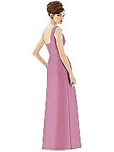 Rear View Thumbnail - Powder Pink Alfred Sung Style D655