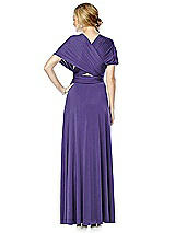 Alt View 2 Thumbnail - Regalia - PANTONE Ultra Violet Twist Wrap Convertible Maxi Dress
