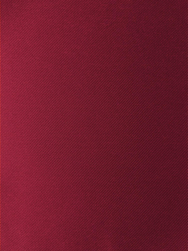 Front View - Burgundy Satin Twill Fabric by the Yard