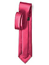 Rear View Thumbnail - Pantone Honeysuckle Matte Satin Neckties by After Six