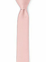 Front View Thumbnail - Rose Matte Satin Narrow Ties by After Six