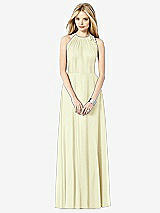 Front View Thumbnail - Butter Yellow After Six Bridesmaid Dress 6704