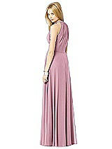 Rear View Thumbnail - Dusty Pink After Six Bridesmaid Dress 6704
