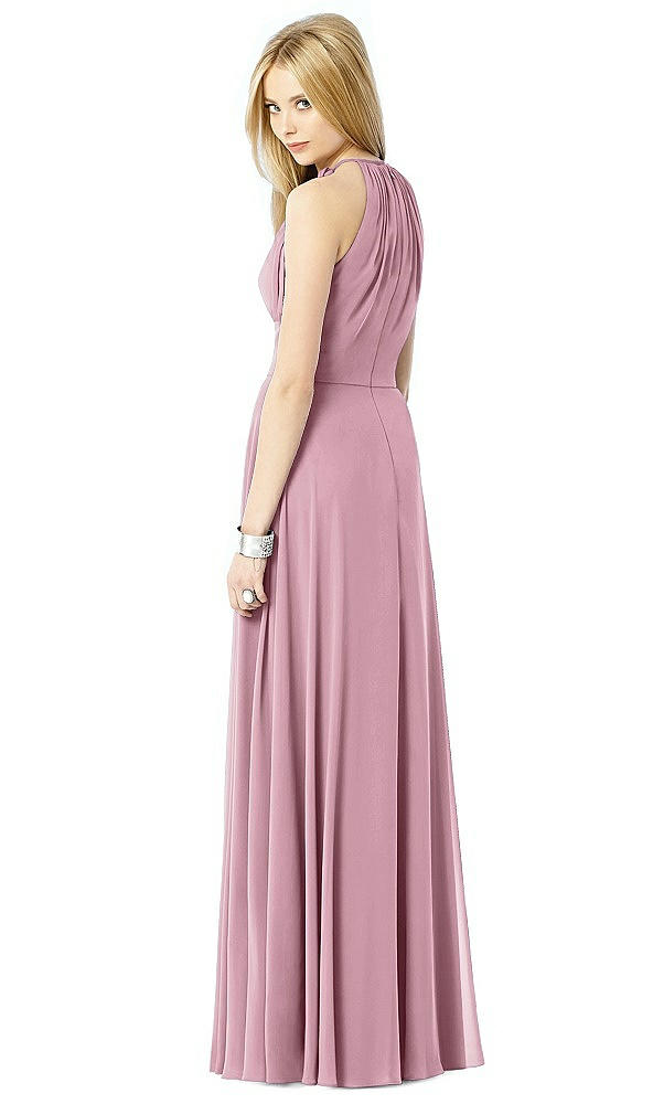Back View - Dusty Pink After Six Bridesmaid Dress 6704