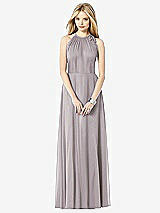 Front View Thumbnail - Cashmere Gray After Six Bridesmaid Dress 6704