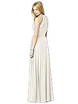 Rear View Thumbnail - Ivory After Six Bridesmaid Dress 6704