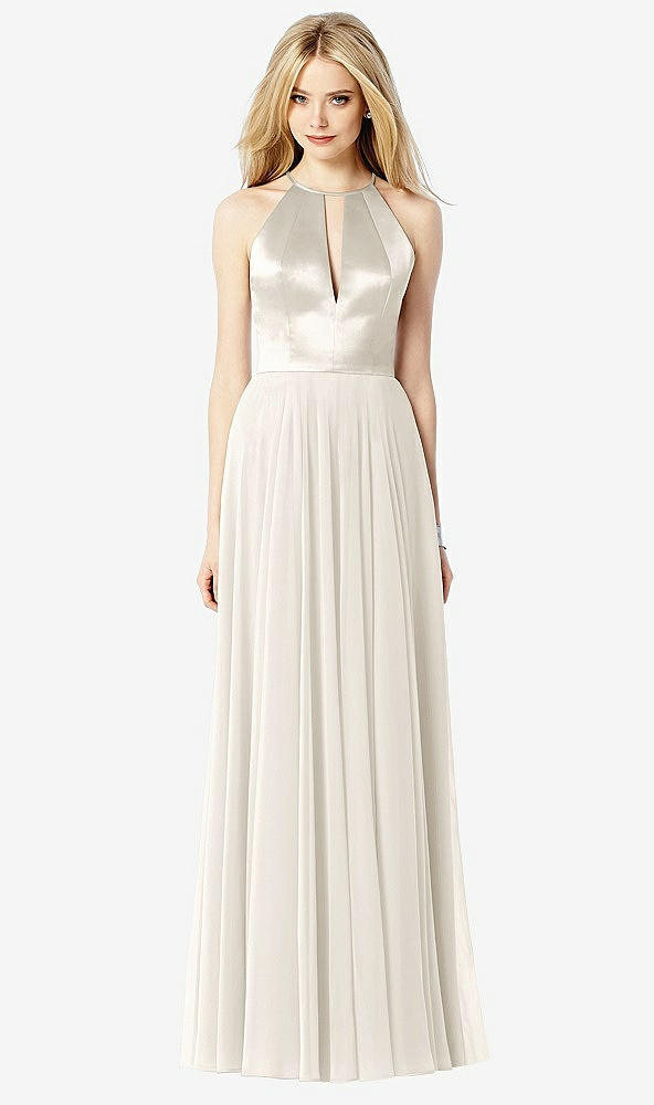 Front View - Ivory After Six Bridesmaid Dress 6705