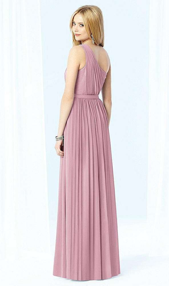 Back View - Dusty Pink After Six Bridesmaid Dress 6706