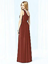 Rear View Thumbnail - Auburn Moon After Six Bridesmaid Dress 6706