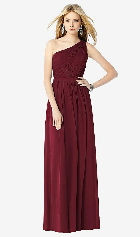 Front View - Cabernet After Six Bridesmaid Dress 6706