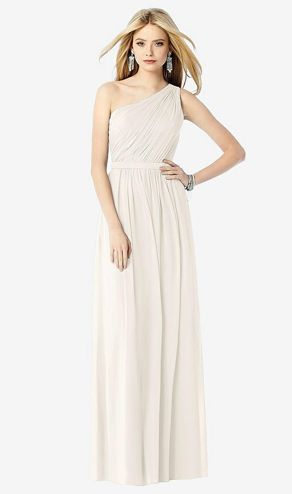 Front View - Ivory After Six Bridesmaid Dress 6706
