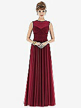 Front View Thumbnail - Burgundy Alfred Sung Style D677