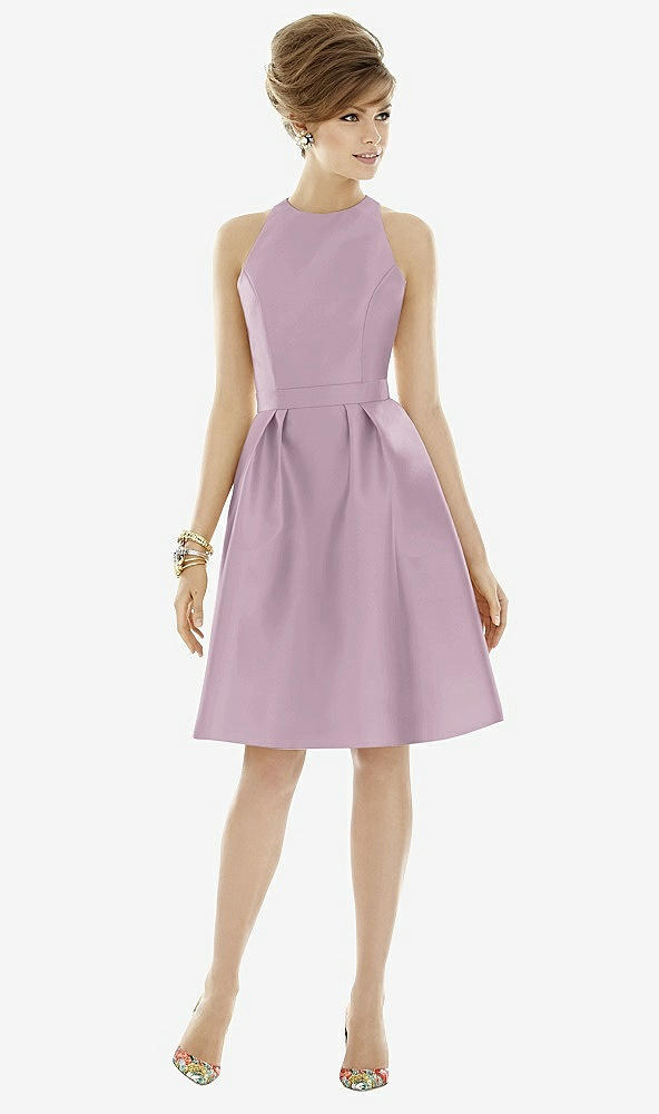 Front View - Suede Rose Alfred Sung Style D696