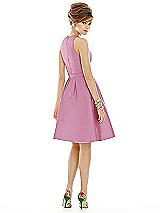 Rear View Thumbnail - Powder Pink Alfred Sung Style D696