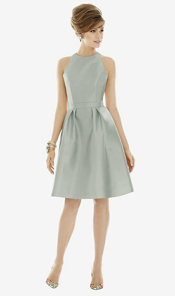 Front View - Willow Green Alfred Sung Style D696