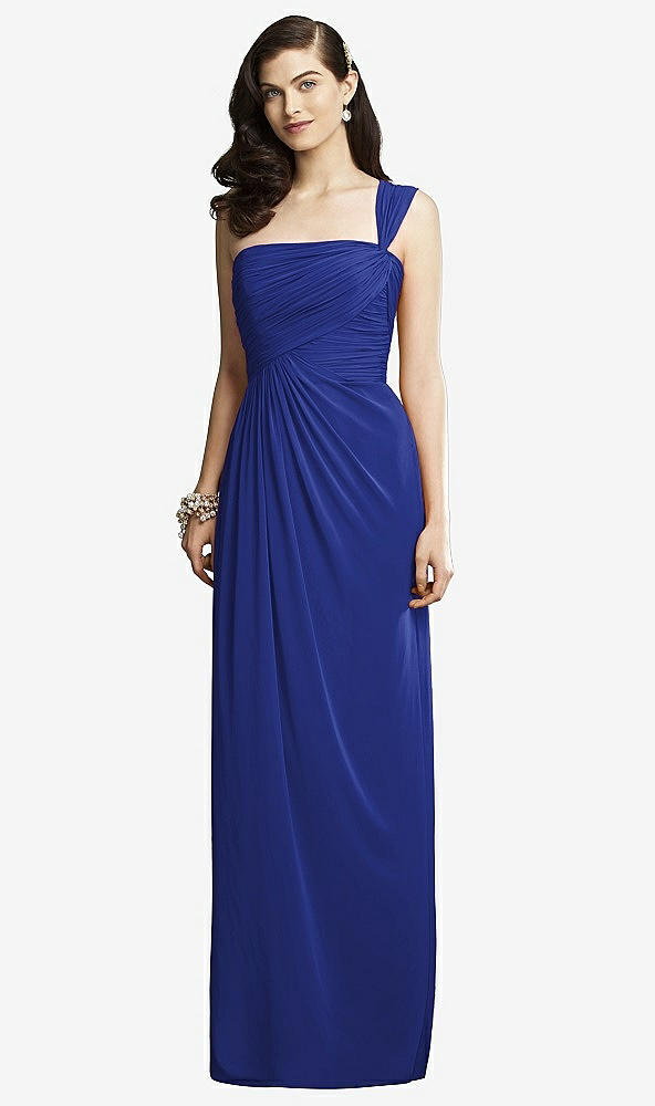 Front View - Cobalt Blue Dessy Collection Style 2930