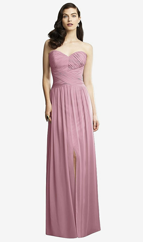 Front View - Dusty Pink Dessy Collection Style 2931