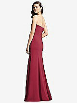 Rear View Thumbnail - Burgundy Dessy Bridesmaid Dress 2935