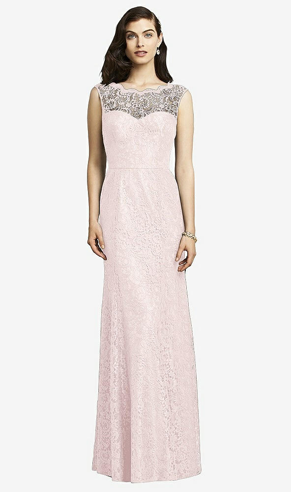 Front View - Blush Dessy Bridesmaid Dress 2940