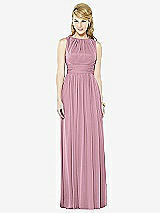 Front View Thumbnail - Dusty Pink After Six Bridesmaid Dress 6709