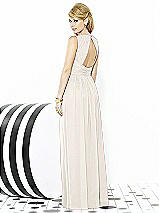 Rear View Thumbnail - Ivory After Six Bridesmaid Dress 6709