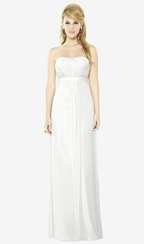 Front View - White After Six Bridesmaids Style 6710