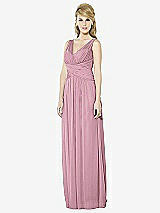 Front View Thumbnail - Dusty Pink After Six Bridesmaid Dress 6711